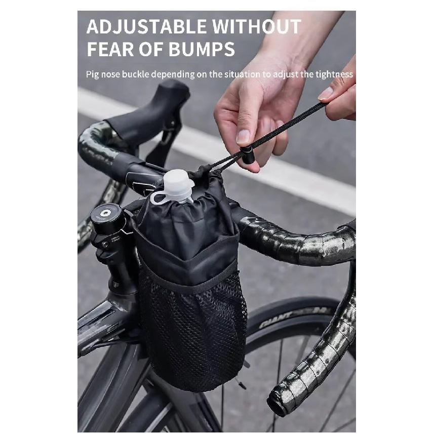 1/2pcs Universal Rainproof Insulated Bicycle Water Bottle Bag Handlebar Kettle Holder For MTB Road Cycling Cup Holders 5