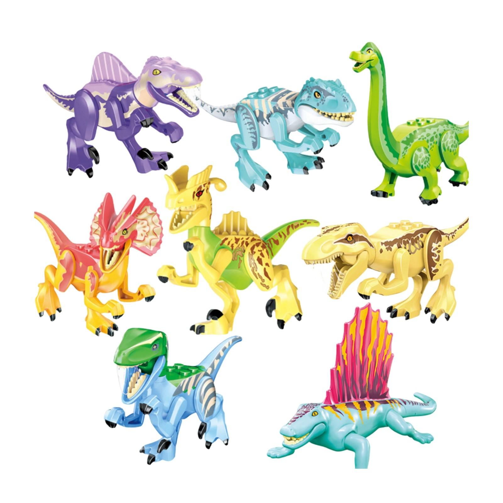 

8 шт. детские фигурки из строительных блоков - лучшие подарки для детей One Size