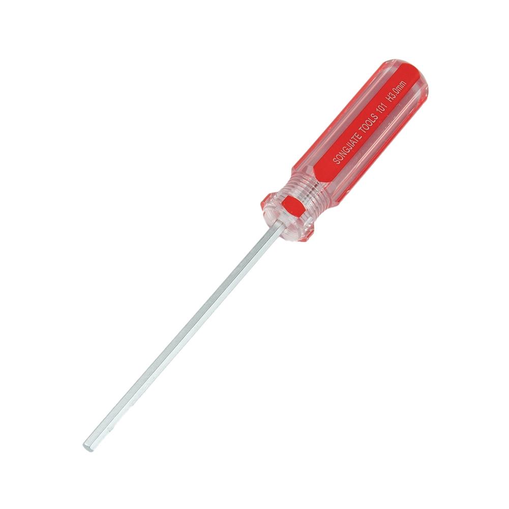 Models Hexagon Screwdriver Single Flat Head Hex Steel Toys