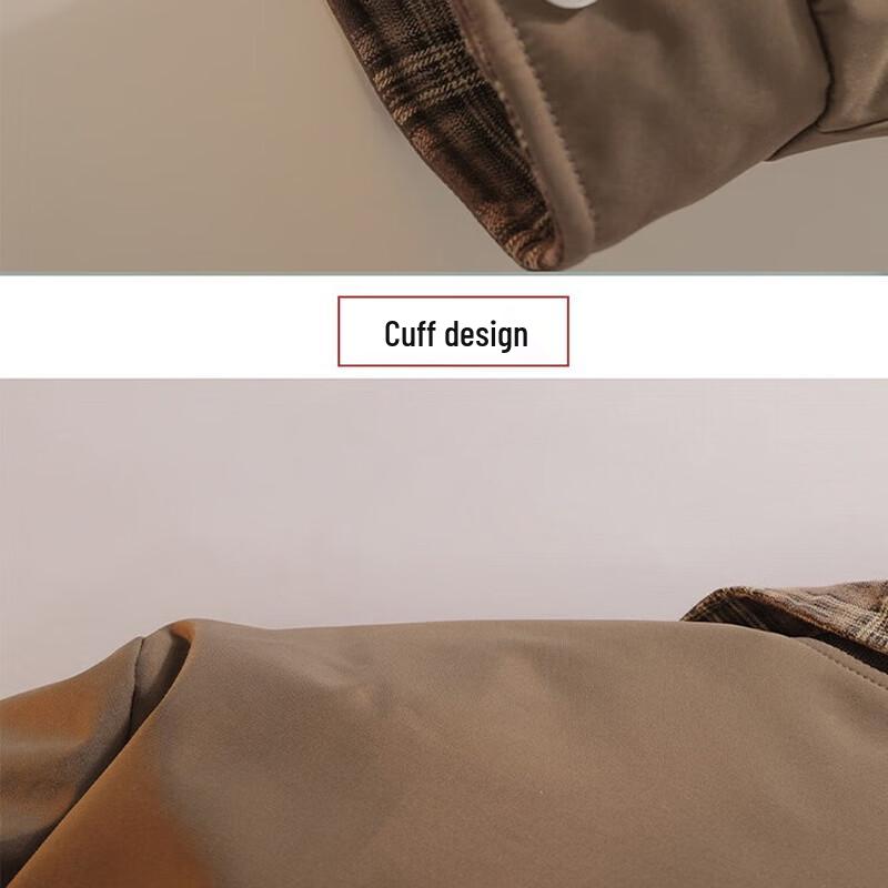 Jeep Men's American Retro Thickened Warm Padded Jacket