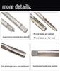 Extended Shank Fine Thread Tap for Hand and Machine Use, Non-standard Sizes M4-M24