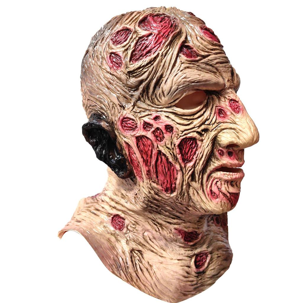 Freddy Mask Halloween Horror Movie Latex Human Face Ghost Mask Jason Freddy Mask