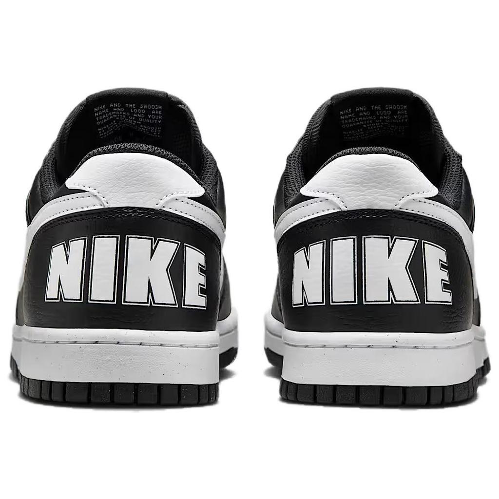 Große Nike Low Schwarz Weiß Herren Sneaker 355152-016