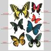 Motorcycle Butterfly Automotive Simulation Auto Exterior Decors Scratch Sticker Car Stickers Decals