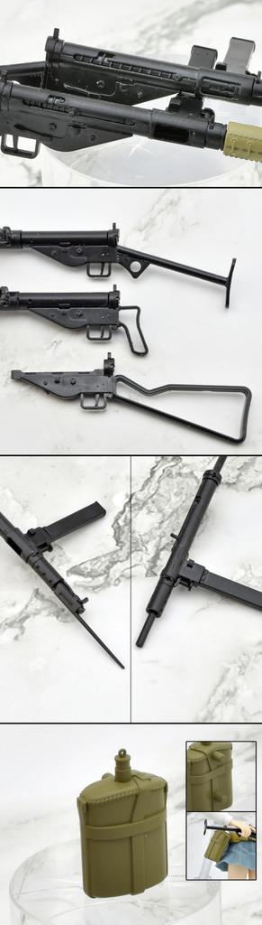 Tomytec Little Armory STUDY1942 LA104 Sten Mk2 Type Plastic Model 330004