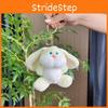 Cartoon Plush Adorable Rabbit Keychain Charming Backpack Pendant For Creative Accessories