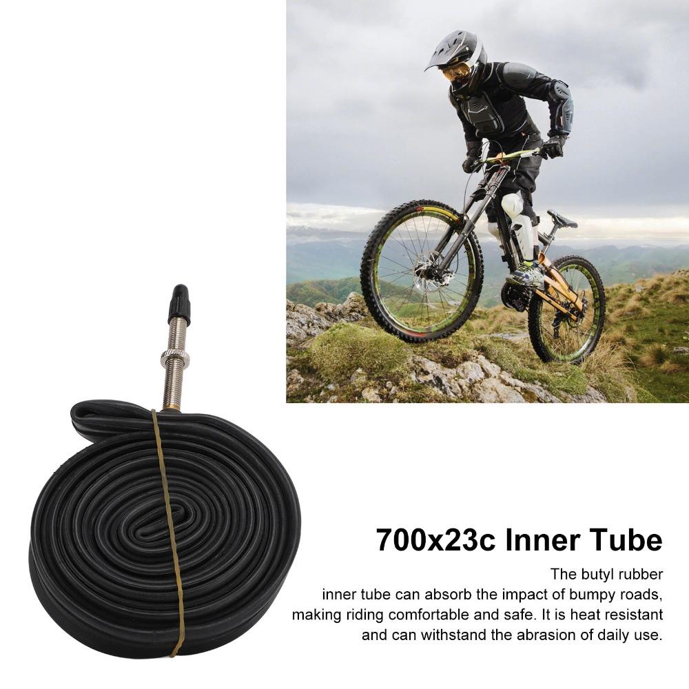 2 Set 700x23C Bike Inner Tube 48mm/60mm Presta Valve Bike Tubes  Bicycle Maintenance