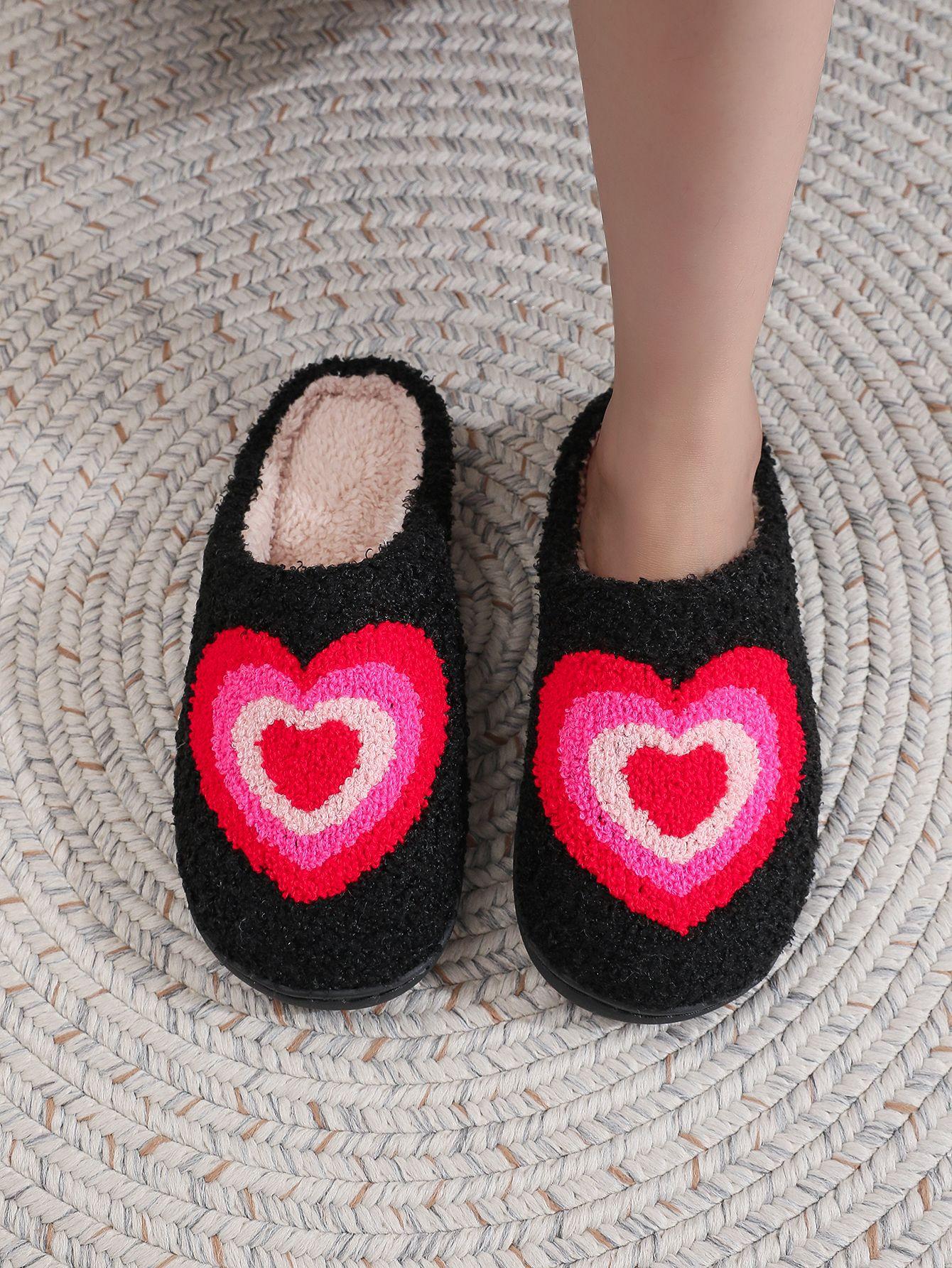 

Cixi Yunuo Shoes 2023 Новые хлопковые тапочки Любовь Молния Сглаз Тапочки 40-41