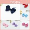 Handmade Hair Childrens Accessories Rose Pink Ribbon Butterfly Headband Toddlers