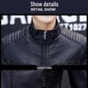 Men's Slim Fit PU Leather Jacket - Spring & Autumn Fashion Trend