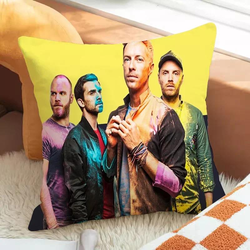 Coldplay Pillow Case Pillowcase Cushions Home Decor Pilow Cases Cushion Cover Covers For Bed Pillows Car Decoration Anime S