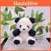 Sweet Panda Plush Doll Keychain Ultra-soft Short Fur Animal Accessory For Gifts