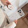 Floral Rabbit Magnetic Stand Case for iPhone 17/16 Pro Max/15 Pro