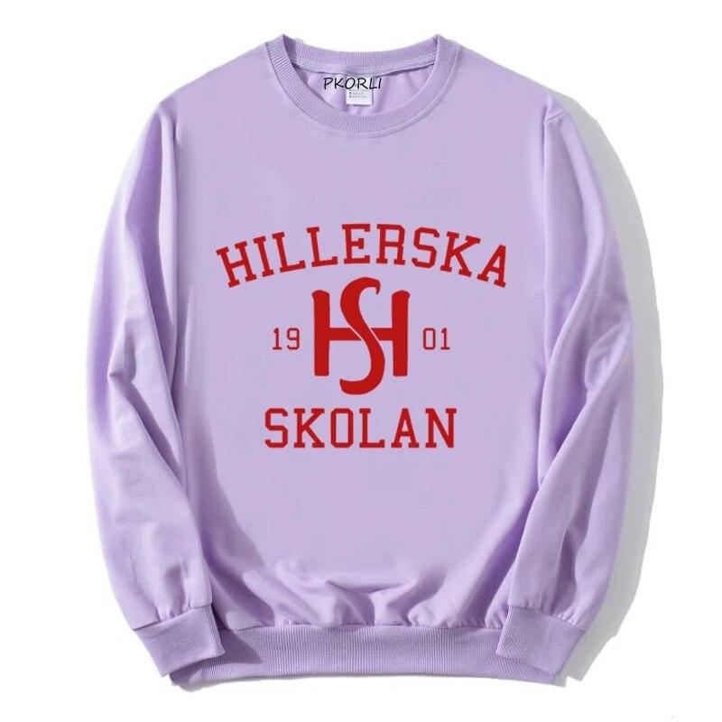 Young Royals Hillerska School Sweatshirts Vintage Hoodies Women Unisex Pullover Crewneck Hoodie Oversize Clothes Coat Sweatshirts