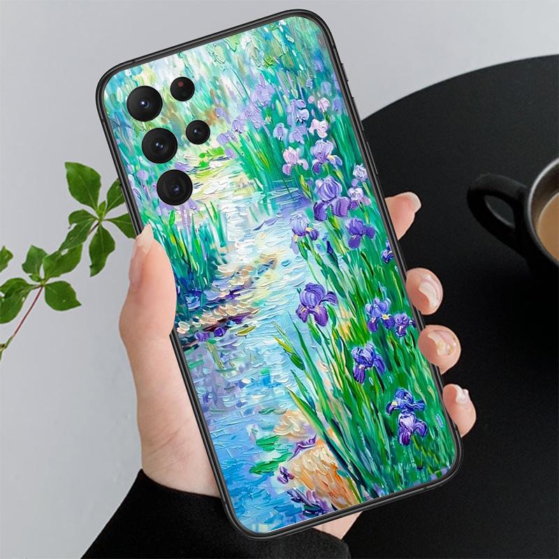 Flower Art Funda Phone Case For Samsung Galaxy S26 S25 S24 S23 S22 Ultra S23 S22 S25 Plus S24 FE S26Edge