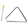 Triangle Hand Percussion Metal Easy Playing Delicate Playing Triangle Instrument with Striker
