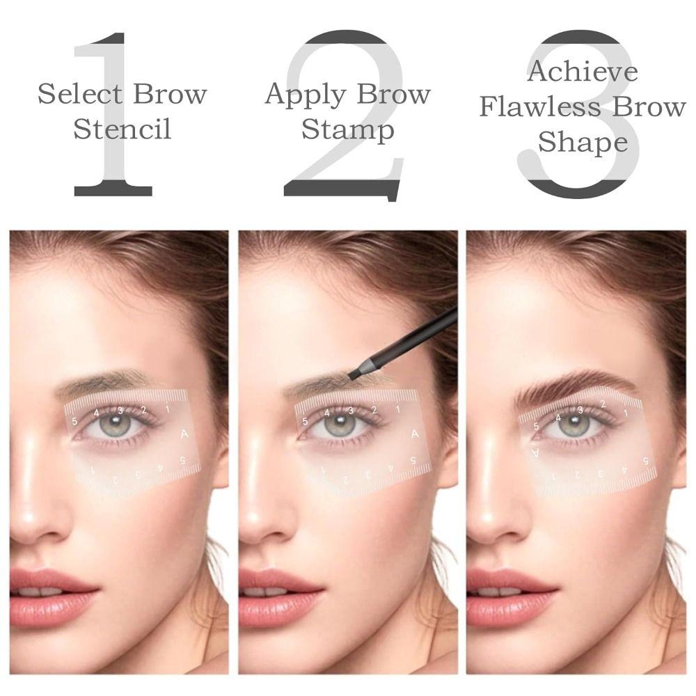 5Pcs Flexible Rulers Eyebrow Mapping Ruler Reusable Eye Makeup Tools  Eyebrow Tattoo Design