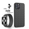 iPhone 16 Pro Max Case: Apple Woven Silicone Anti-Fall Ultra-Thin Protective Cover for iPhone 13-15