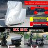 No. 9 Mz MIX Winter Insulated Scooter Cover: Cotton Thickened, Snowproof, Rainproof, Sunproof.