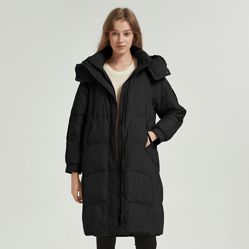 Yalu Women's Long Hooded Winter Down Parka YYXFF86687
