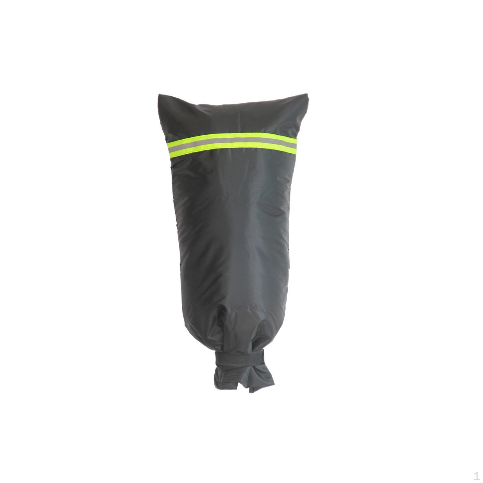 

- Уличный чехол, уличный носок, утепленный, для зимы, черный, L