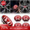 2025 Car New Honda 4pcs Car Wheel Center Hub Center Cap Rim Hub Dustproof Cover For Honda Civic XR-V HR-V City Accord Odyssey Sp