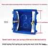 86-Type Concealed Box Socket Repair Kit