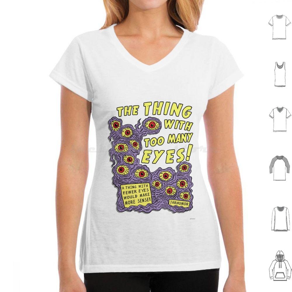 Too Many Eyes T Shirt Men Women Kids 6xl Eyes Eye Eyeball Monster Movie Movies Film Cinema Ed Wood Midnight Midnite Creature
