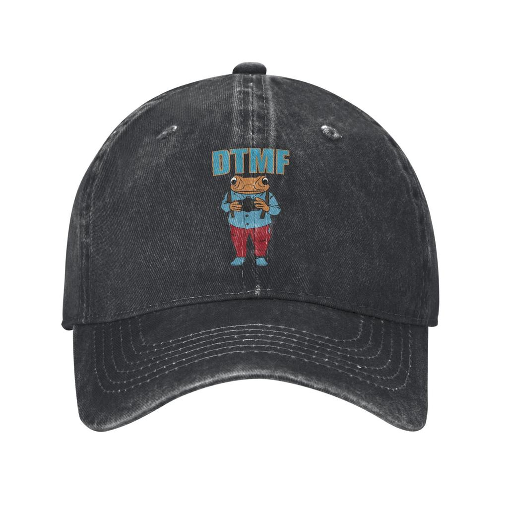 Vintage DTMF Debi Tirar Mas Fotos Baseball Cap Unisex Distressed Washed Headwear Bad Bunny Outdoor Summer Soft Hats Cap