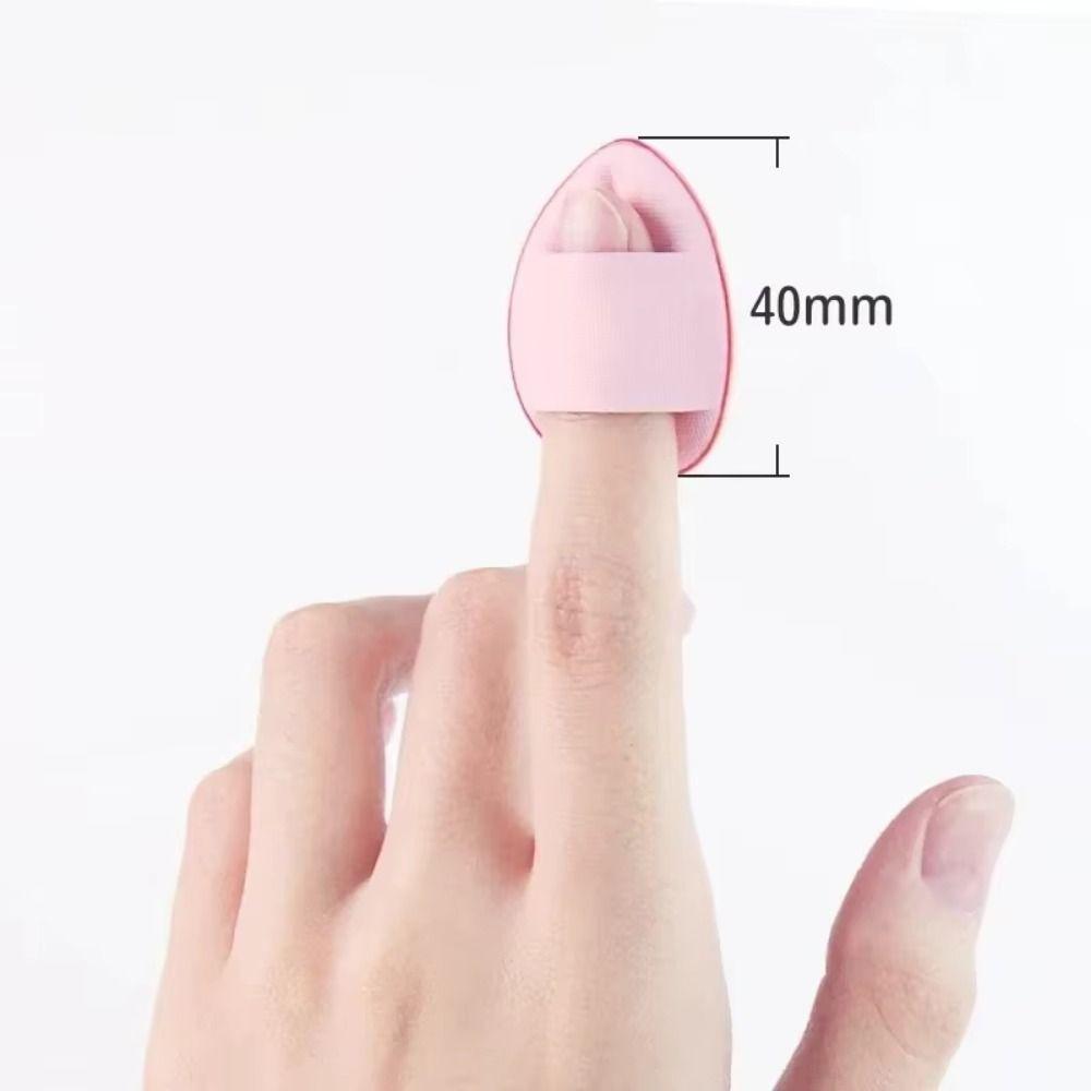 10 STÜCKE Wassertropfenform Puderquaste Gemischte Farbe Air Cushion Puder Schwamm Make-up Werkzeug