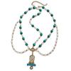 Western Regions Princess Halloween Loulan Girl Tassel Hair Chain Exotic Bohemian Head Chain Headdress Hair Accessories