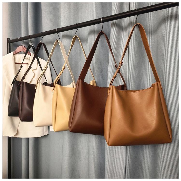 Damen Umhänge- & Tragetasche: Weiches Leder, Großes Fassungsvermögen, Hochwertig, Mutter-und-Kind-Design