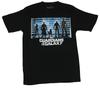 Guardians of The Galaxy Mens T-shirt Police Lineup Blue Boxed Background Image