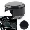 Motorcycle Horn Cover Black Steel For Harley Davidson 1991-2007 2008 2009 2010 2011 2012 2013 2014 2015 2016 2017 Big Twin 45/8"
