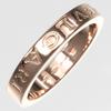 BVLGARI B.ZERO1 Essential Ring Be zero one K18 Pink Gold/diamond #8.6(US Size) 7.4g mens Used