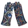 Ethnic Style Knitted Gloves Fashion Embroidery Outdoor Warm Retro Gloves Cycling Finger Gloves