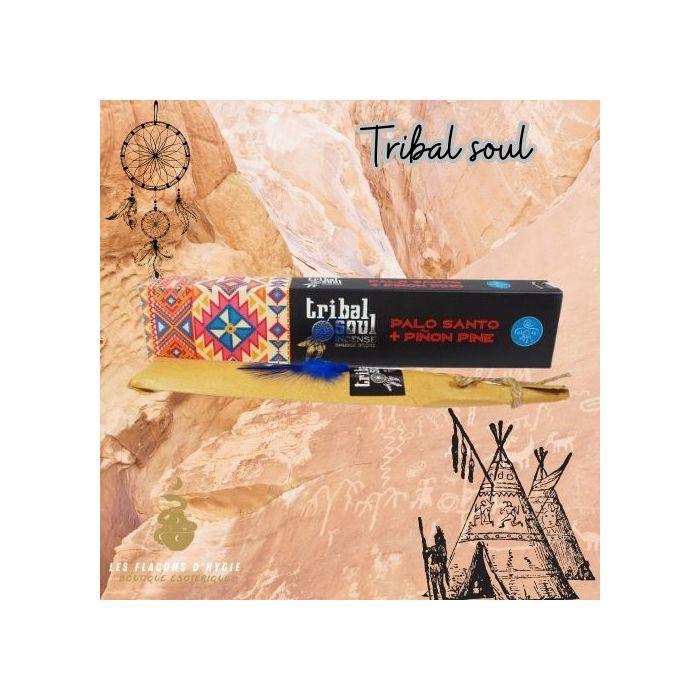 Bougeoir - Photophore - Bougie - Senteur &gt; Encens - Encens Tribal Soul Palo Santo &amp; Pin - - Tribal Soul