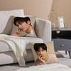 Handsome Star L-Lee Min-ho-MT Popular Pillow Case Comfort Sofa Bed Silky Elegant Invisible Zipper Decorative Cushion Cover