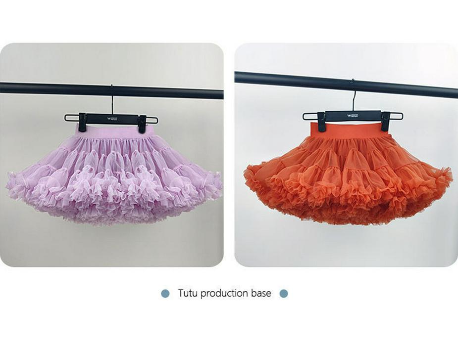 Girls' Autumn/Winter New Style Mesh Tutu Skirt