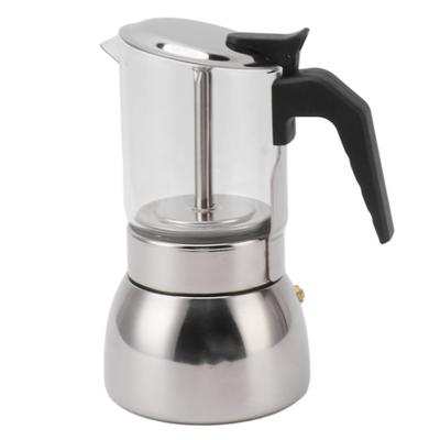 Kahve Makinesi Çift Valf Paslanmaz Çelik Yüksek Sıcaklığa Dayanıklı Çok Fonksiyonlu Taşınabilir