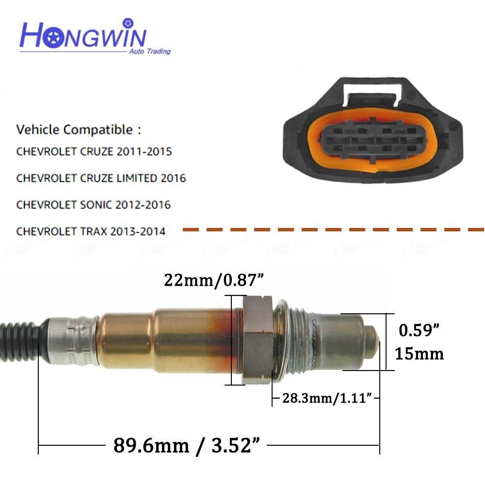 NEW Oxygen Sensor For 11-15 Chevrolet Aveo Cruze Sonic Trax Epica Orlando 1.8L Buick Excelle 55566650 55566648 55562206 55562205