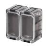 1/4Pcs Waterproof Tackle Box Baits Hook Organizers Container Sea Fishing Tackle Box Luminously Fishing Accessory Box