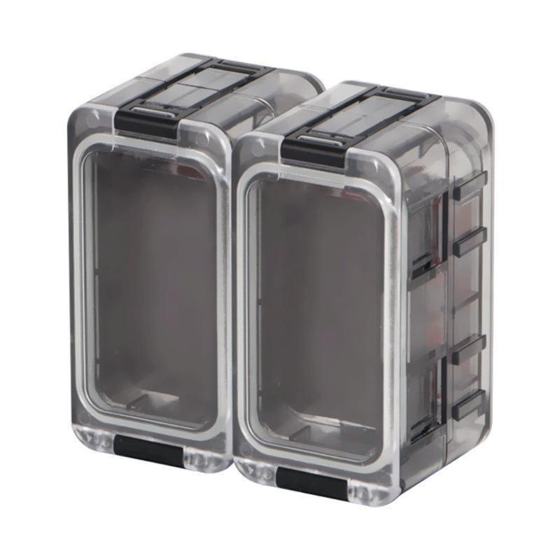 1/4Pcs Waterproof Tackle Box Baits Hook Organizers Container Sea Fishing Tackle Box Luminously Fishing Accessory Box