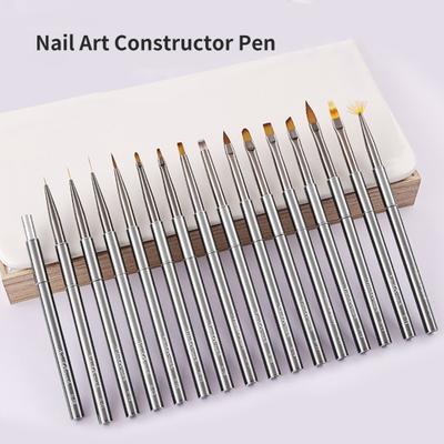 Doublure pratique pour Nail Art, seau à stylo en laiton, fabrication soignée, bricolage