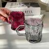 Rose mit Gletscherglas Hohes Erscheinungsbild Haushalts- Trinkwasserbecher Küche Kaffee Kaltgetränkebecher Tassen Milch