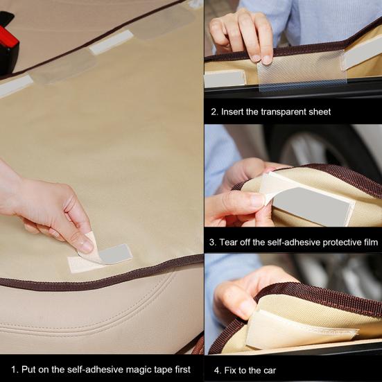 2Pcs Anti-Scratch Car Side Door Window Protector Dog Protective Pad Guard Mat