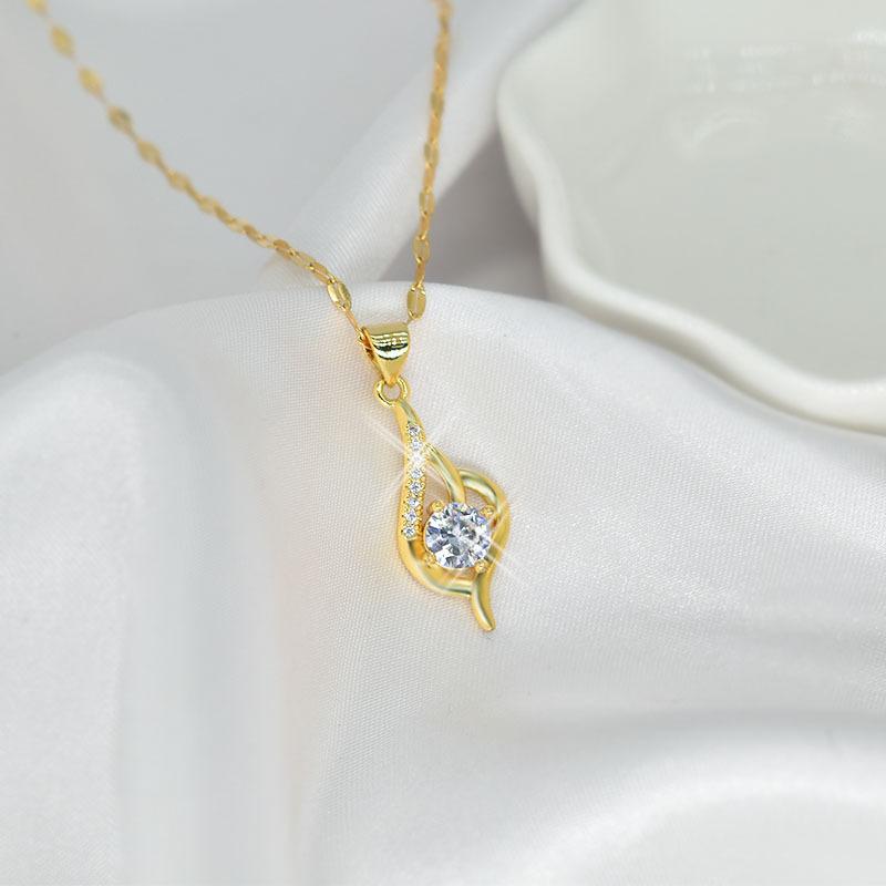 Love Necklace At First Sight, Female Design, High-End Sense, Light Luxury Temperament