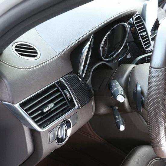 For Mercedes-Benz GLE GLS ML GL W166 X166 ABS Center Console Molding Trim Cover