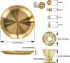 5 in 1 Metal Incense Burner Brass Incense Holder Palo Santo Holder Sage Holder Incense Tray Ash Catcher Home Decor