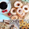 Donut Mould Portable Donut Maker Diy Baking Tools Kitchen Milker Baking Mould Manual Waffle Dispenser Doughnut Machine Easy Fast